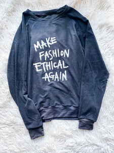 Make Fashion Ethical Again Raglan