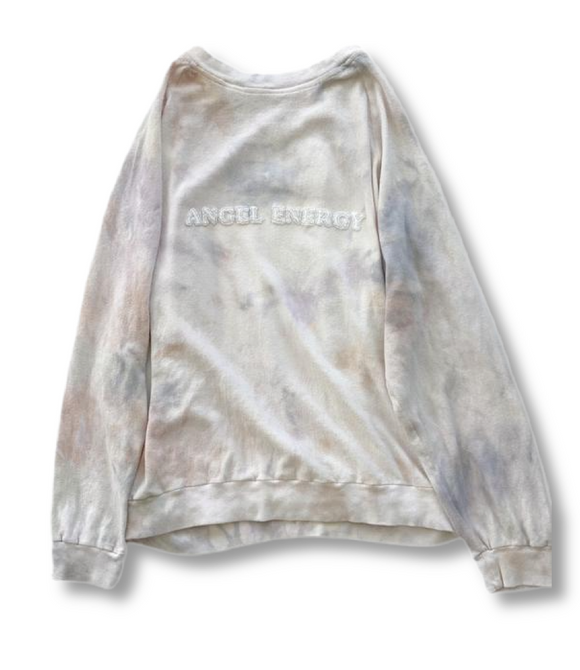 Angel Energy Embroidered Lounge Sweatshirt